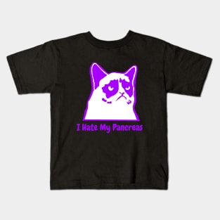 I Hate My Pancreas - Purple Kids T-Shirt